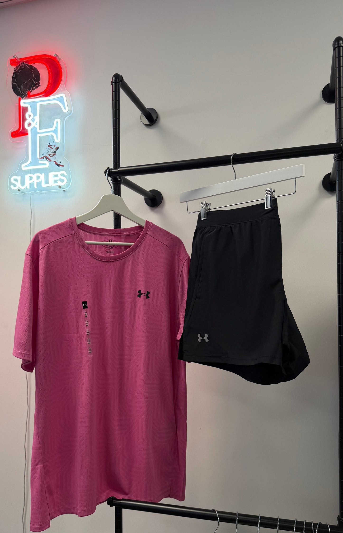 Under armour Pink Short Set