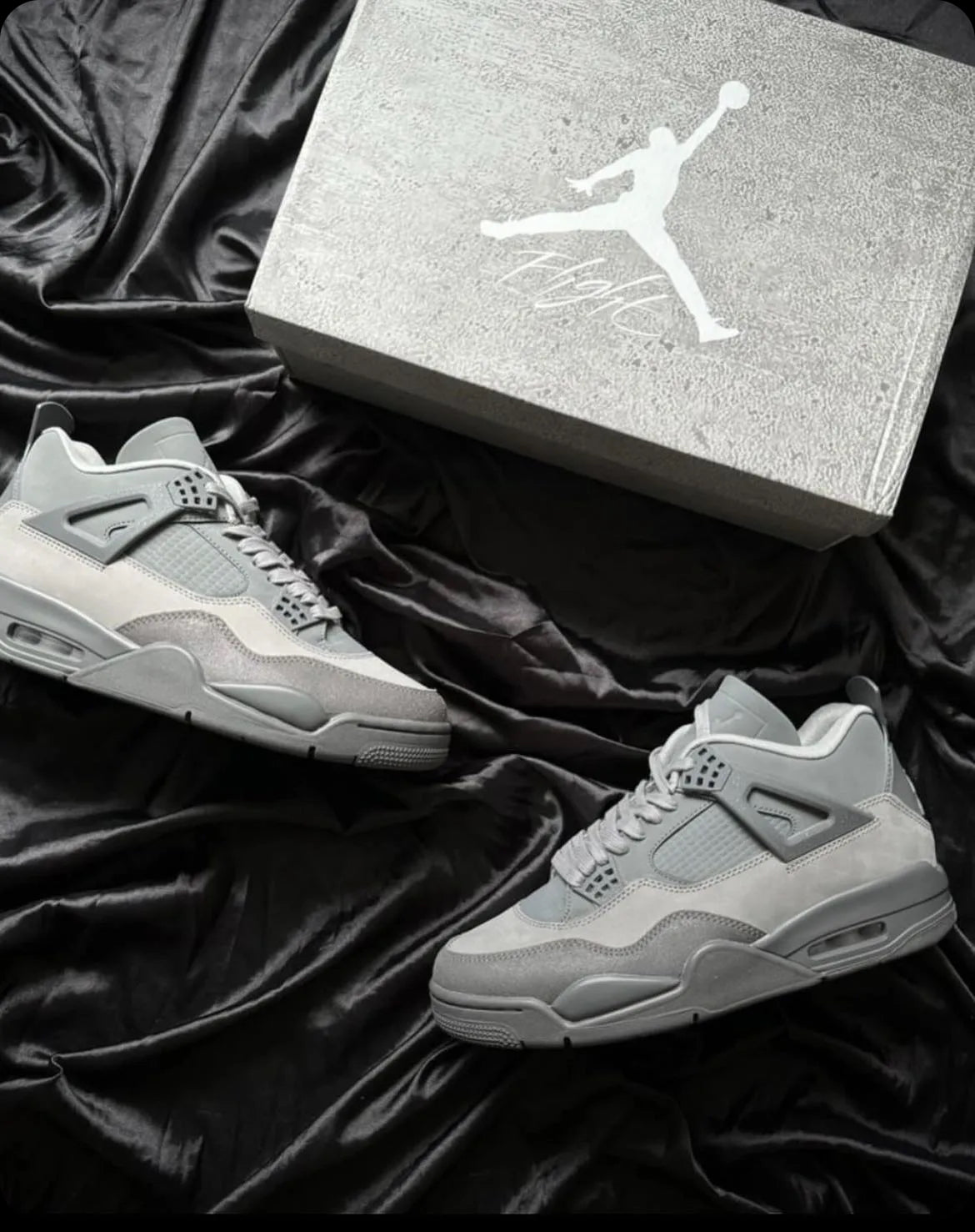 Jordan 4 Wet cement