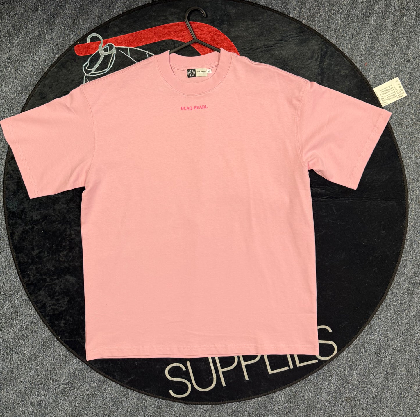 Blaq Pearl "The Countess Pastel Pink with Dark Pink T-Shirt