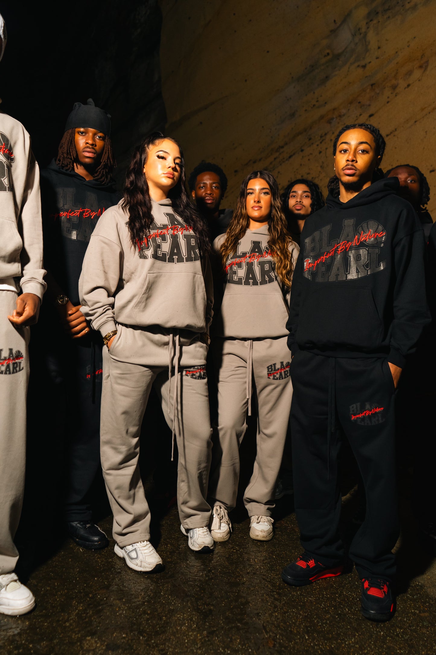 Blaq Pearl Imperfect By Nature Steel Tracksuit