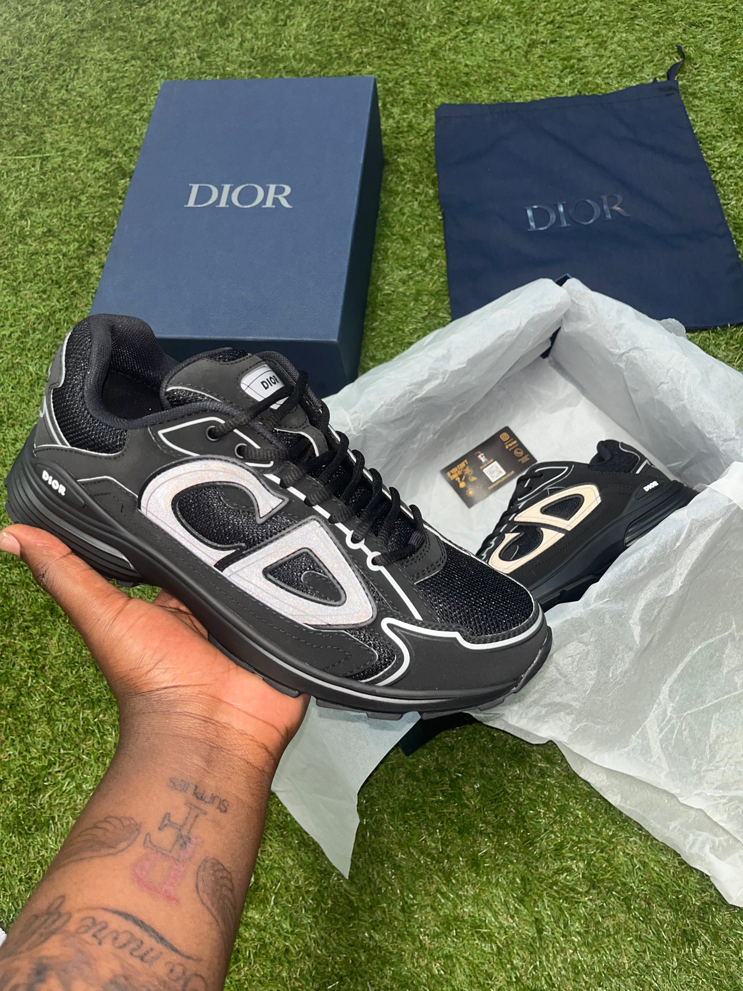 Dior B30 Black on Black | Authenticity Guaranteed