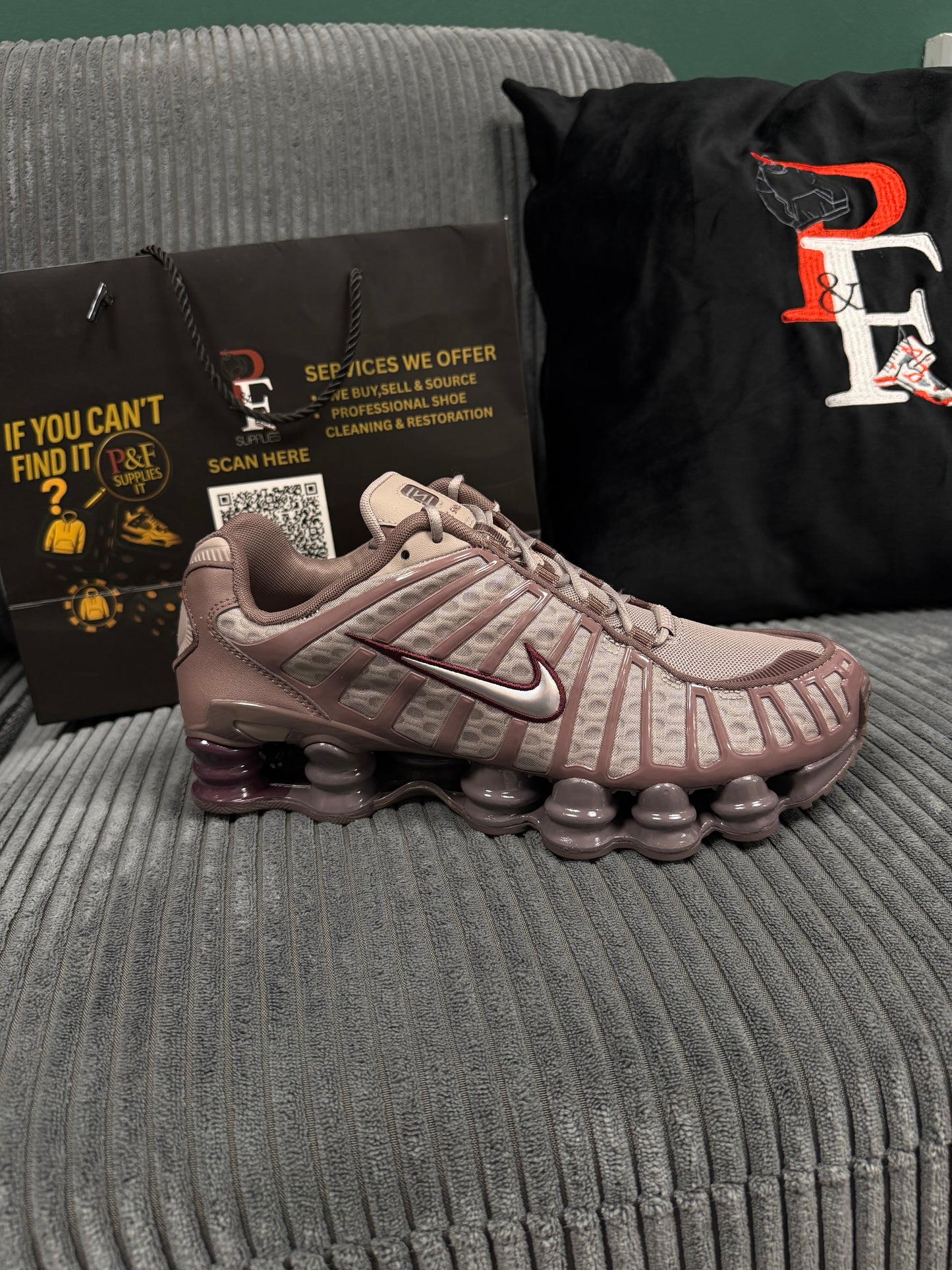 Nike Shox TL Maroon Plum Eclipse