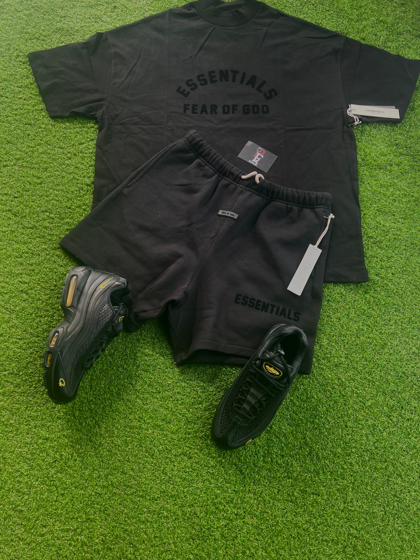 Essentials SS23 Jet Black Short Set
