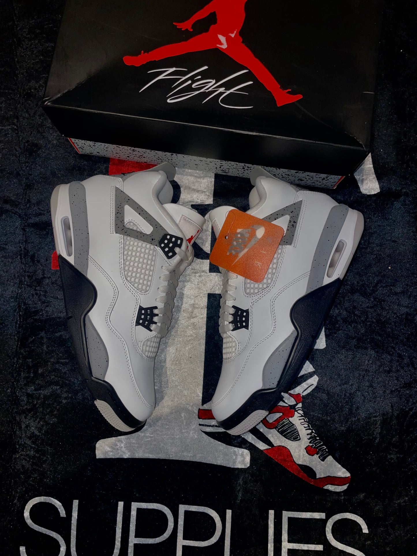 Jordan 4 Retro "White Cement"
