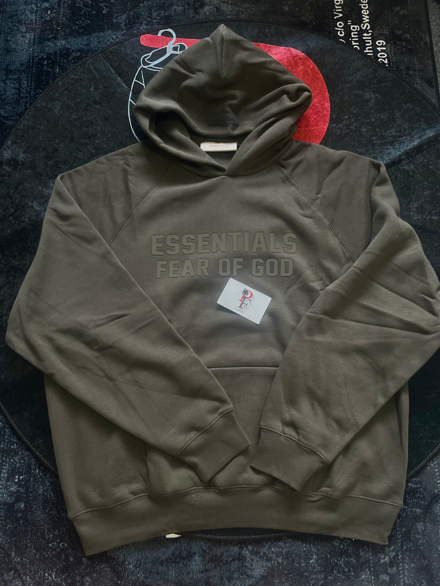 Essentials SS23 "Off Black" Hoodie