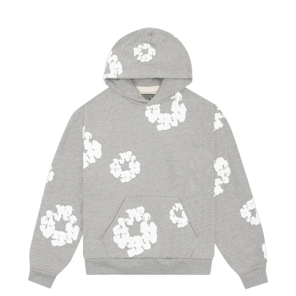 Denim Tears Cotton Wreath Hoodie "Grey"