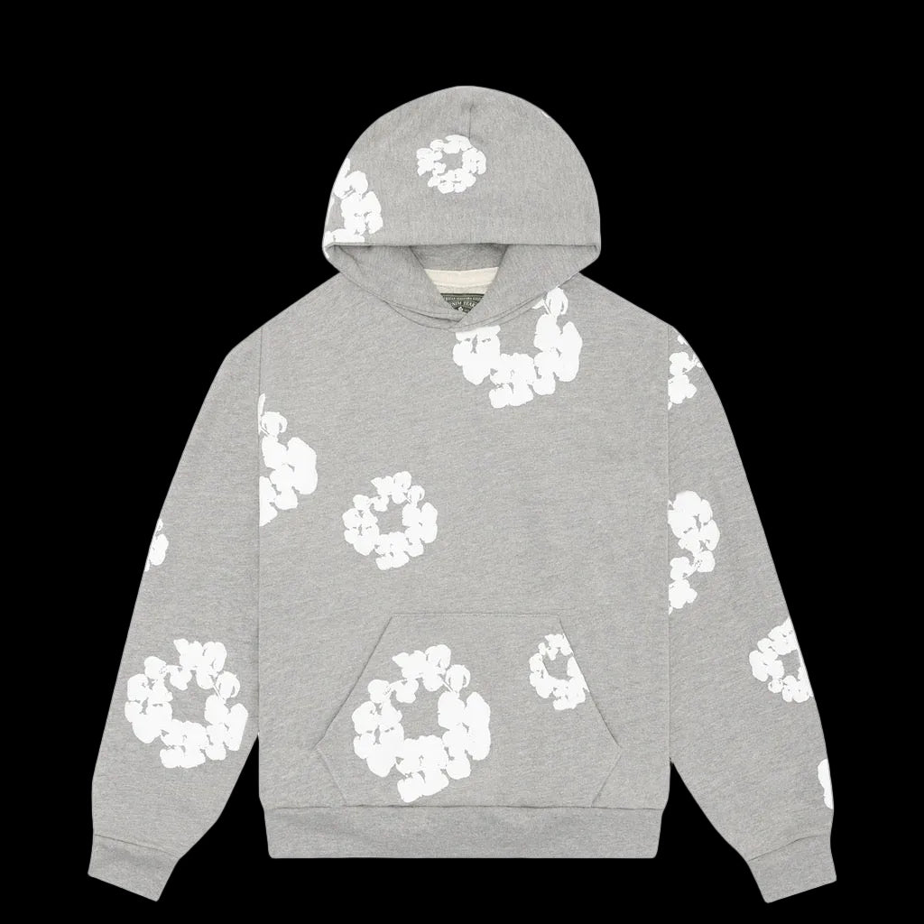 Denim Tears Cotton Wreath Hoodie "Grey"