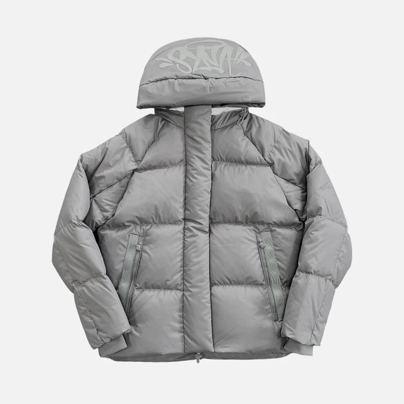 Syna "Down" Puffer Coat - Grey