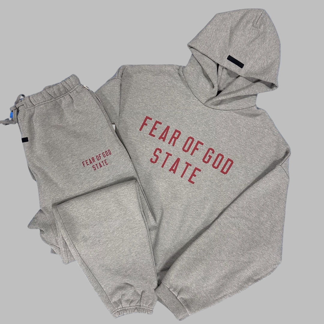 Essentials FW24 " Dark Heather" Tracksuit