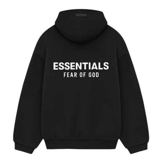 Essentials SS25 "Black" Hoodie
