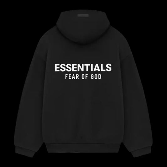 Essentials SS25 "Black" Hoodie