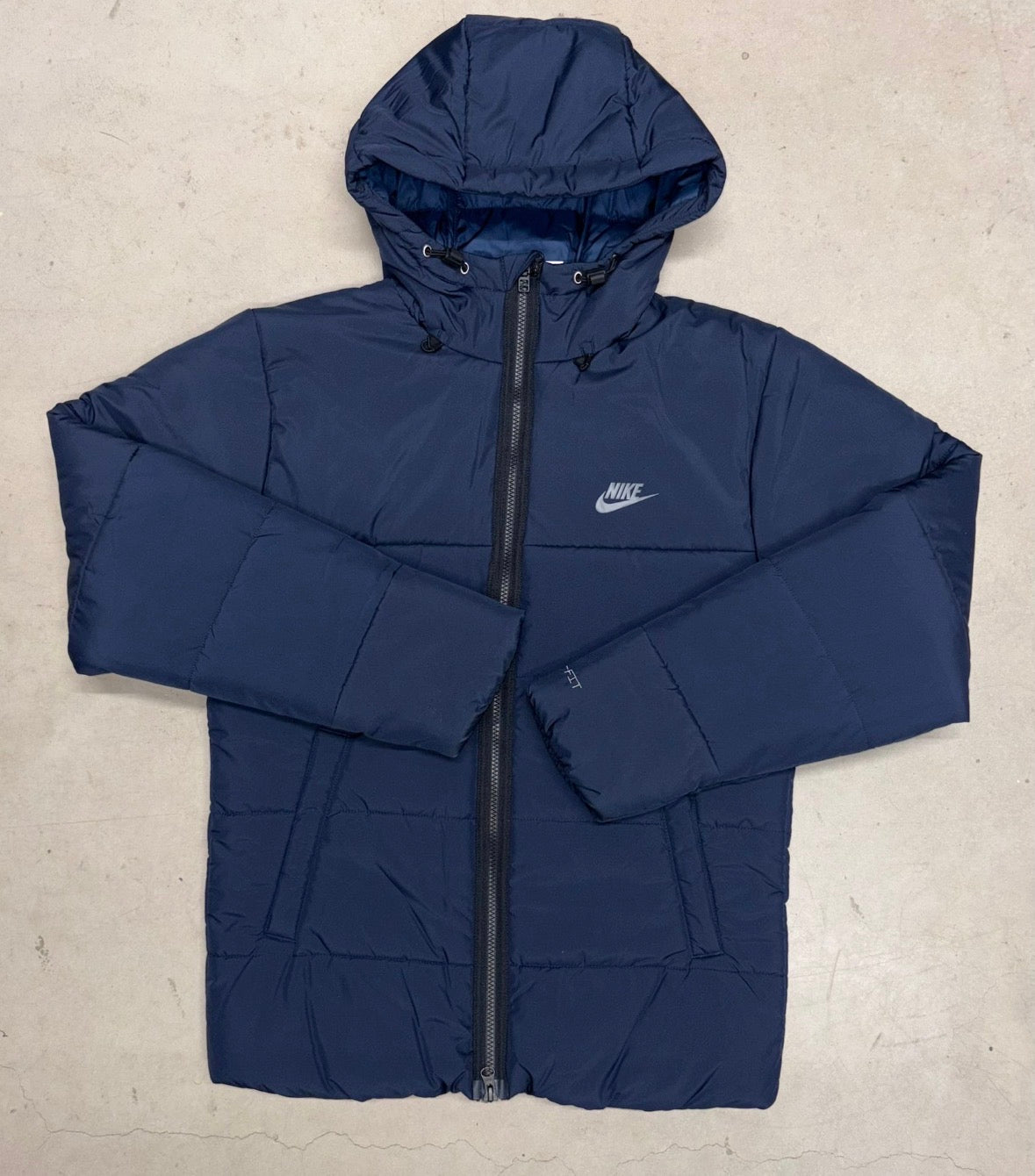 Nike Navy Puffer Coat