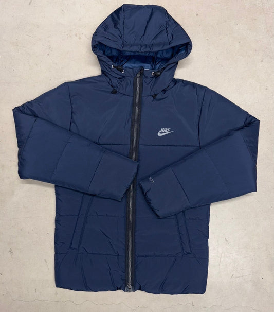 Nike Navy Puffer Coat