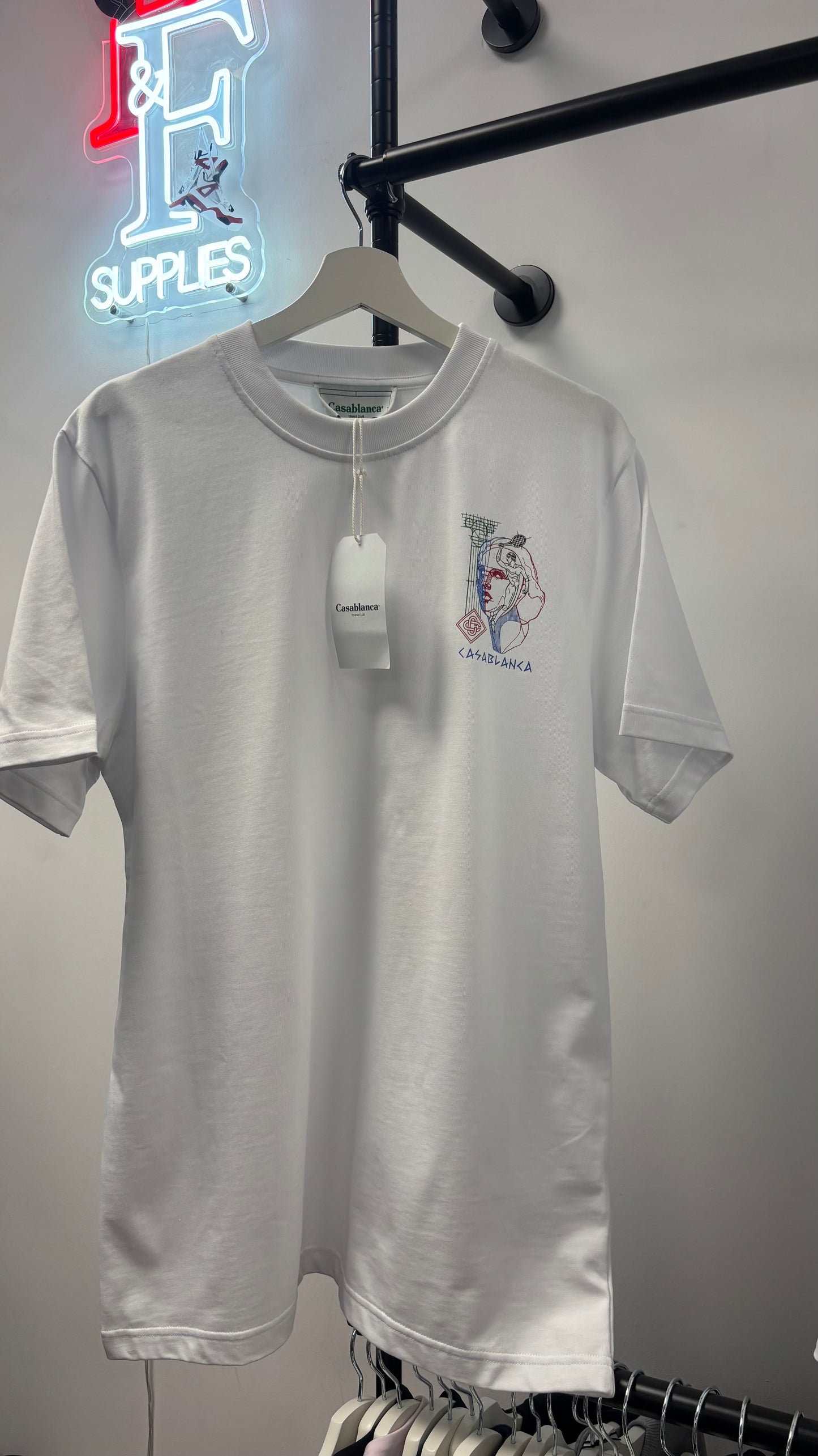 Casablanca Graphic Face T-Shirt