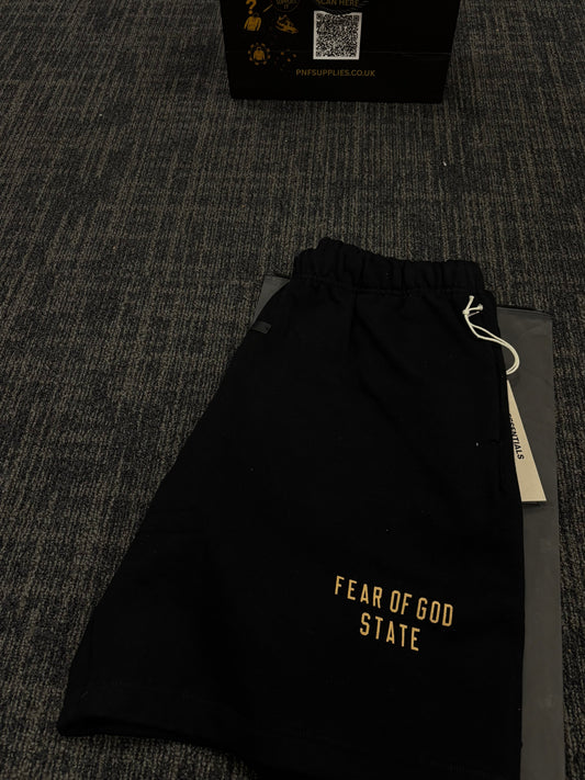 Essentials FW24 Black Shorts