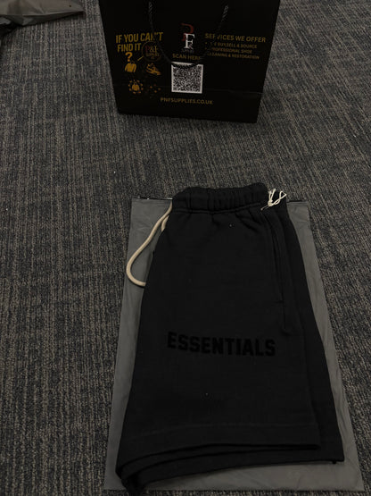 Essentials SS23 Jet Black Shorts