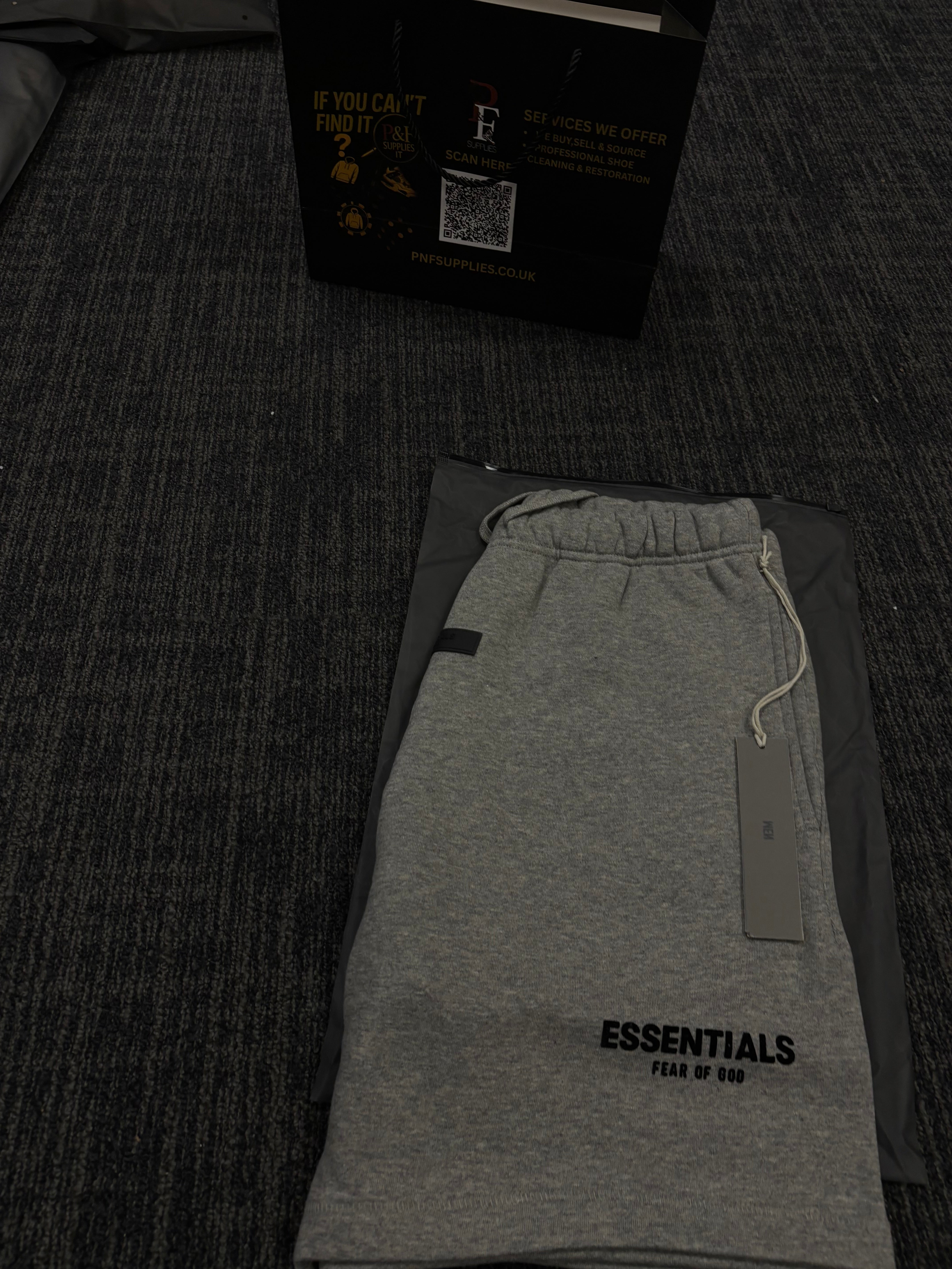 Essentials SS22 Dark Oatmeal Shorts