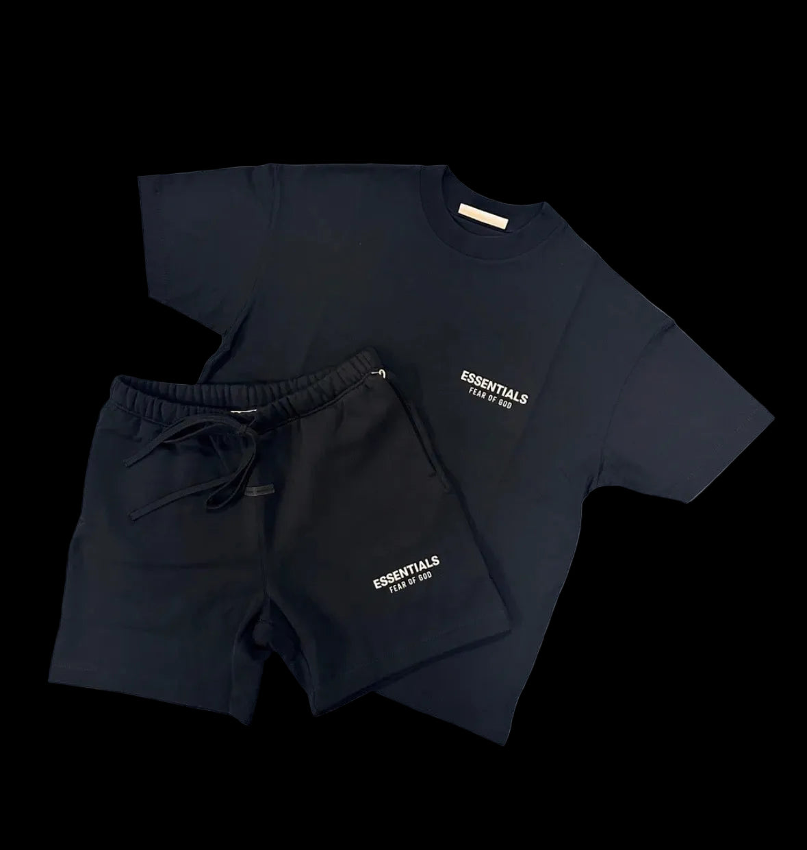Essentials SS25 Black Short set