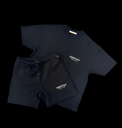 Essentials SS25 Black Short set