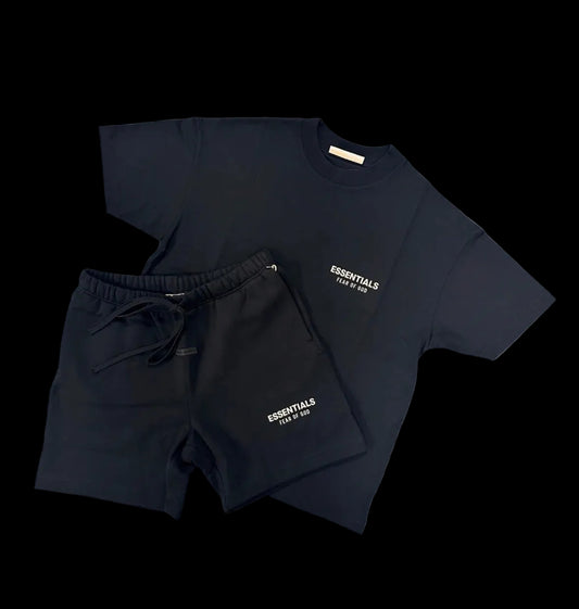 Essentials SS25 Black Short set