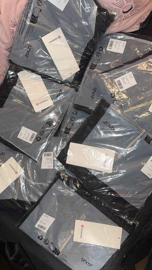 Lululemon Luon “Black & Gold” Define Jacket