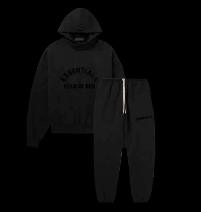 Essentials SS23 "Jet Black" Tracksuit