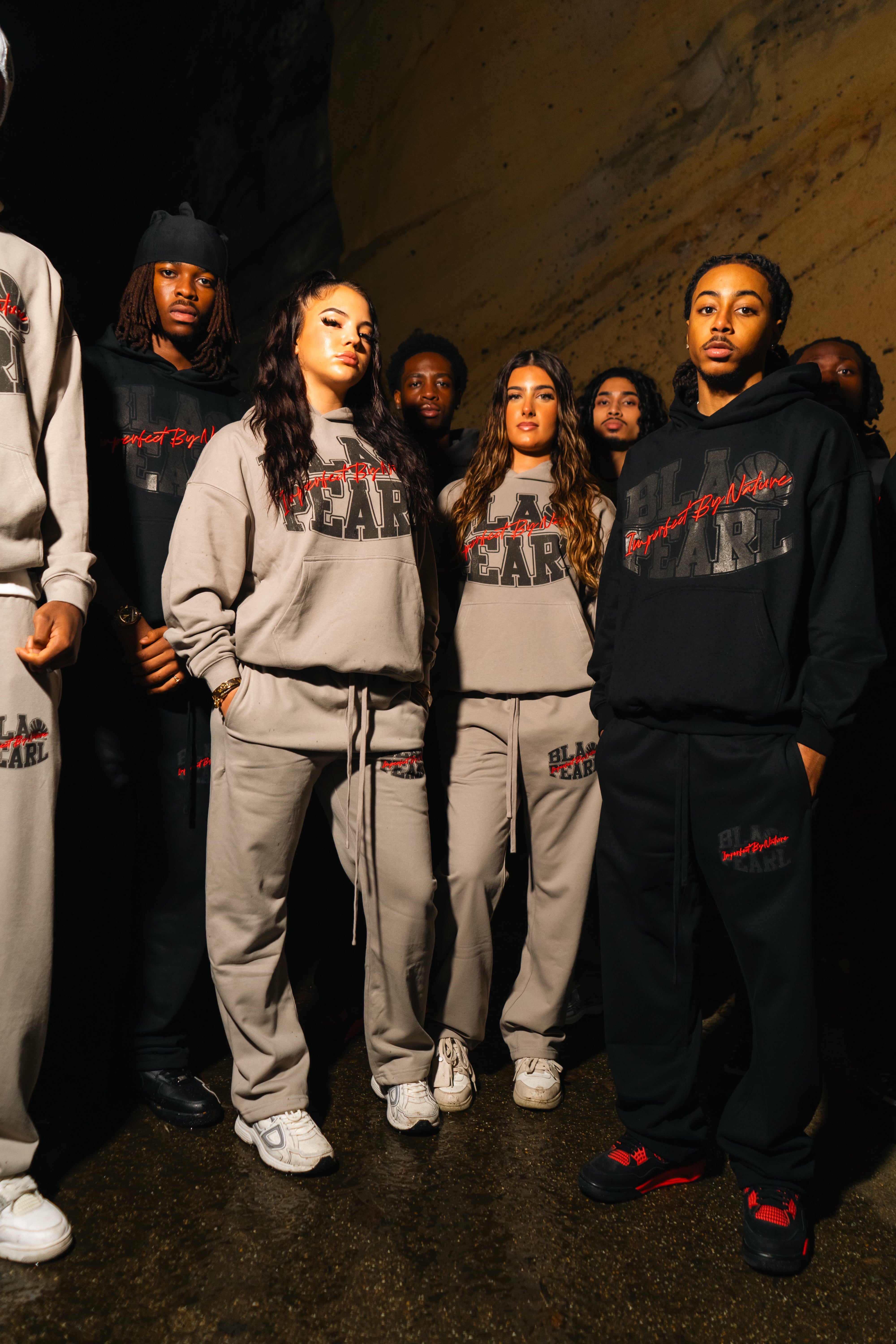 Blaq Pearl Imperfect By Nature Steel Tracksuit