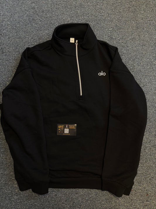 Alo Quarter Zip ( Top only) Black