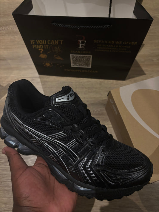 ASICS Gel kayano 14 Black Pure Silver