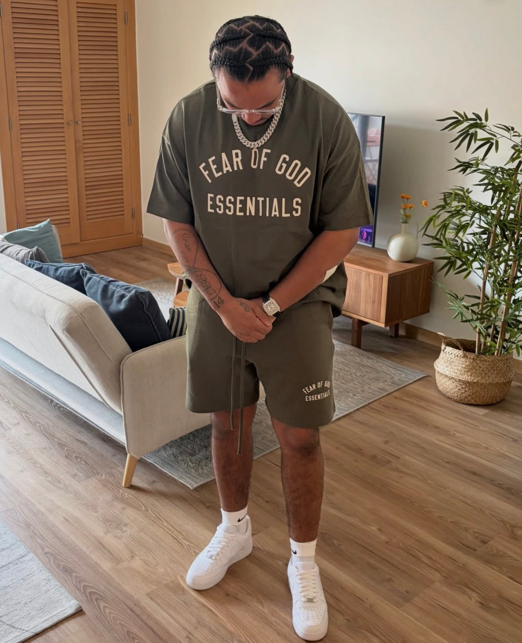 Essentials FW24 Military Short Set