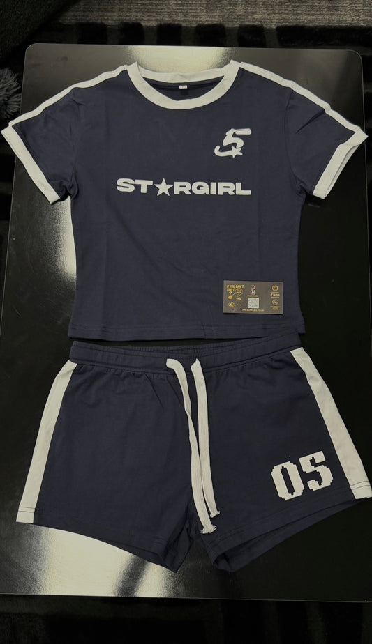 5TAR GIRL Navy Summer Set