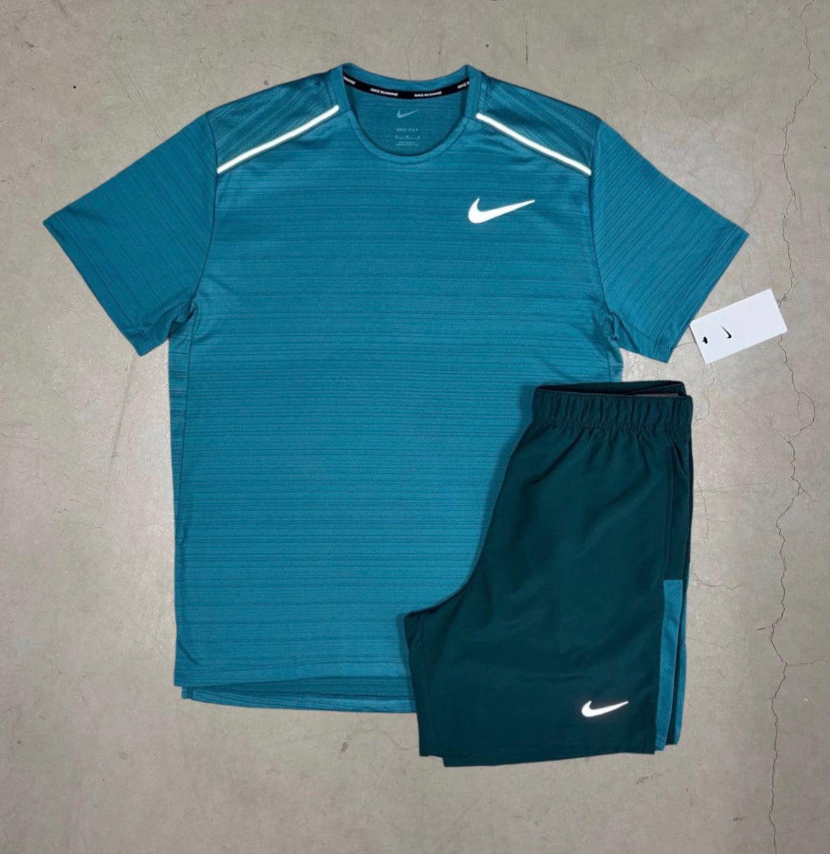 Teal Miller Short Set