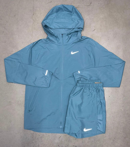 Storm Blue Miller Jacket short set