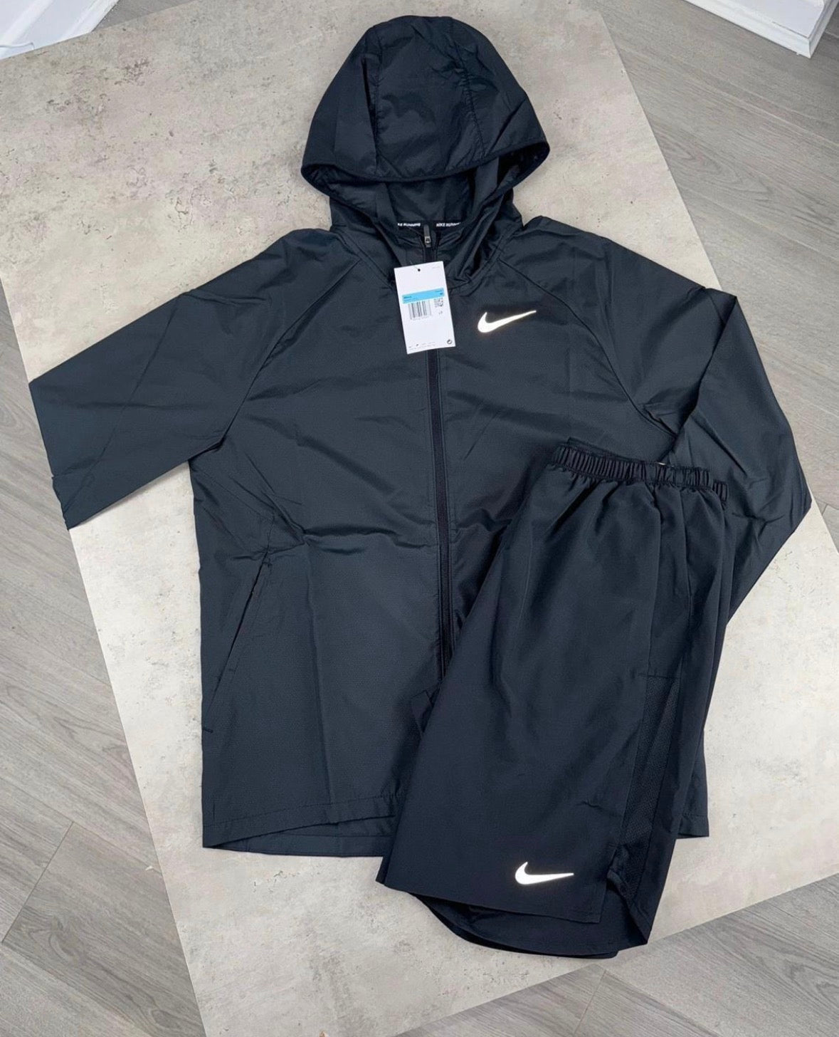 Miller Black Jacket short set