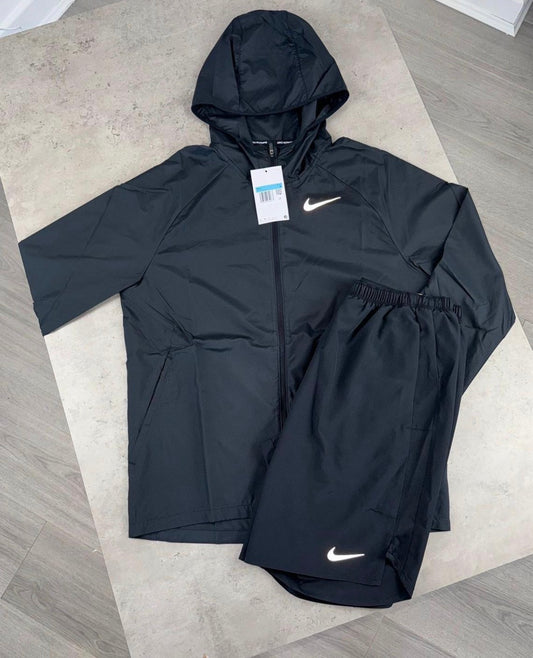 Miller Black Jacket short set