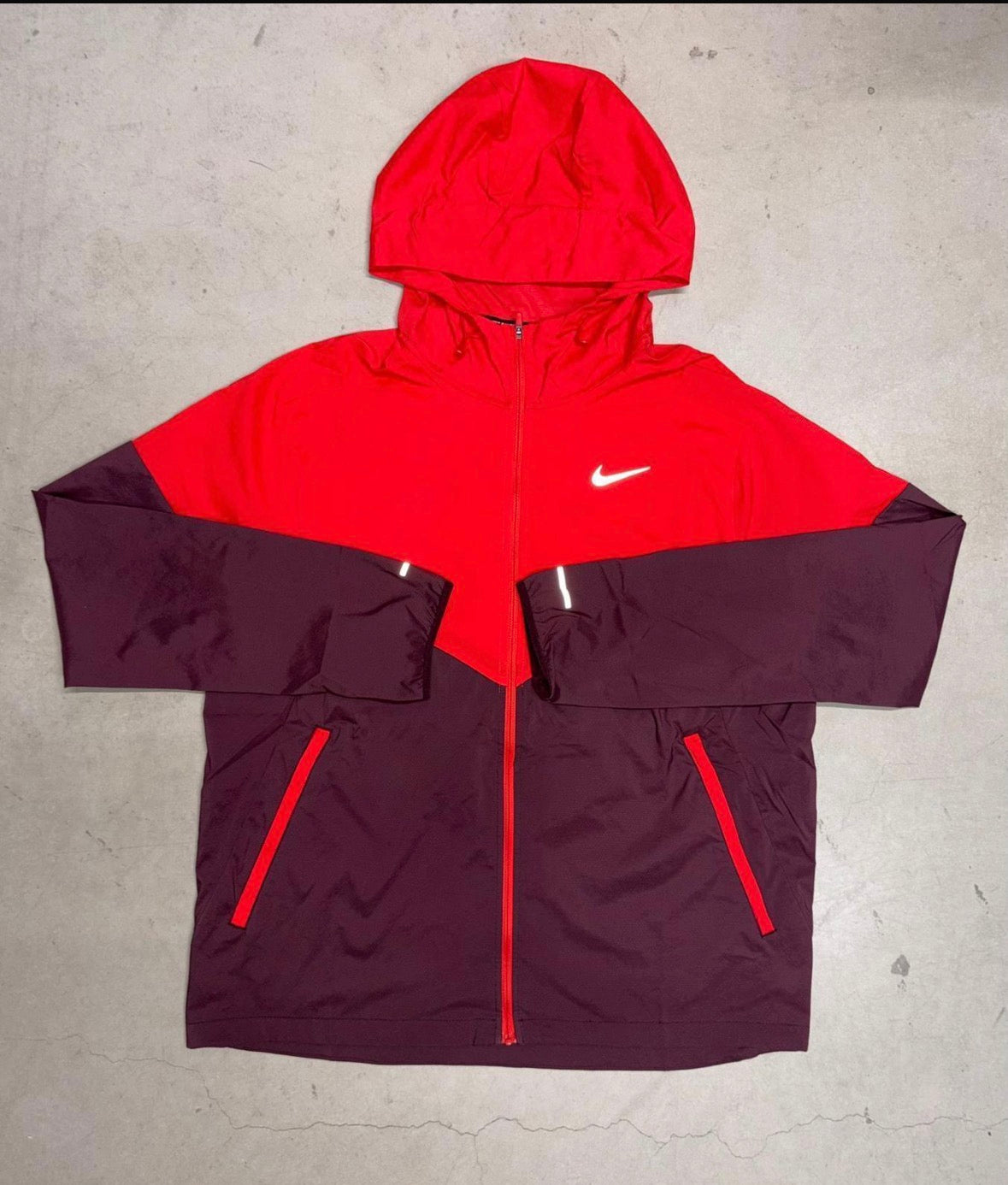Miller Red Windbreaker Jacket