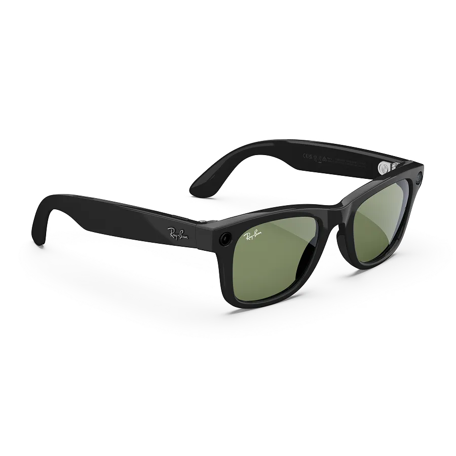 Meta Glasses Gen 2 Wayfarer | Shiny Green lens | Matte black