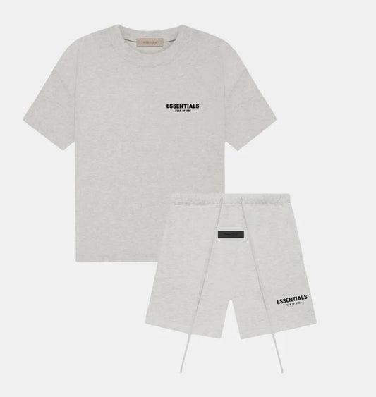 Essentials SS222 Light oatmeal  Short Set