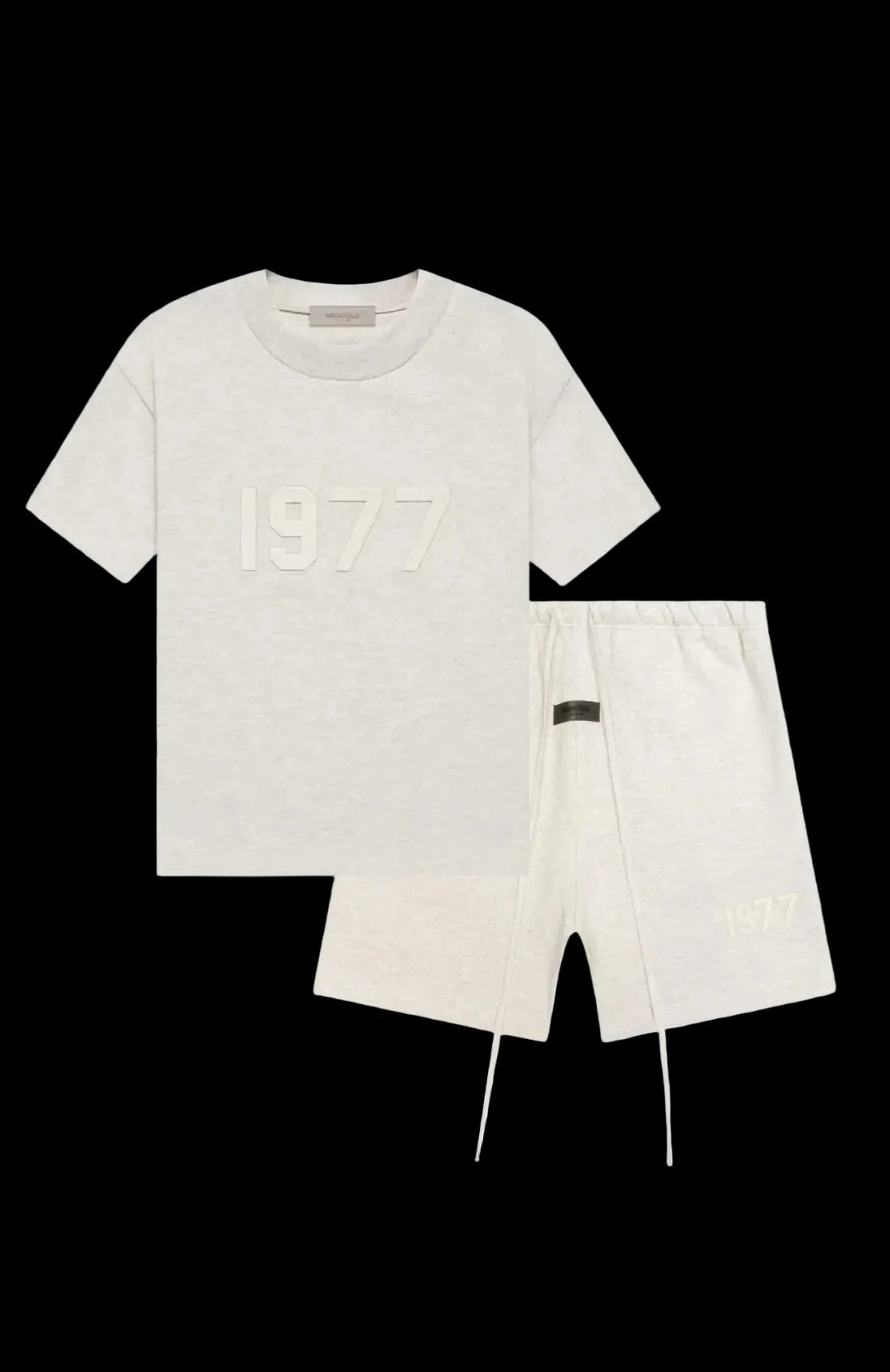1977 Essentials Light Oatmeal Short set