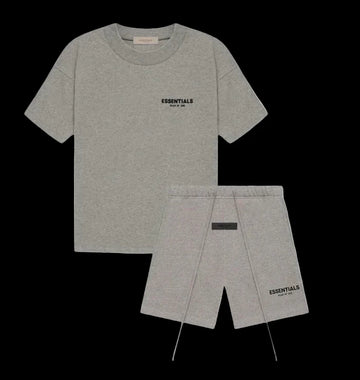 Essentials SS22  Dark Oatmeal Short set