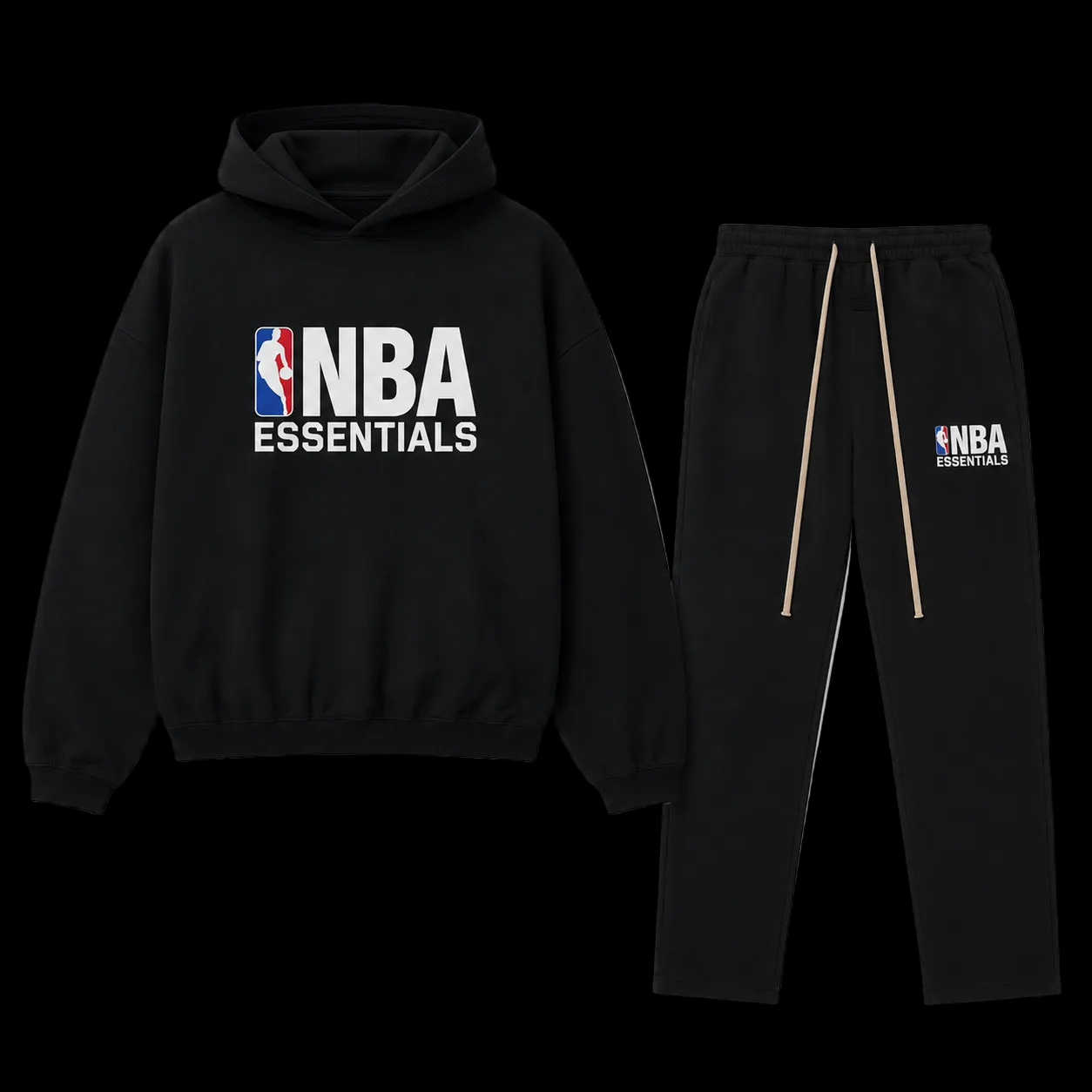 NBA Essentials Black Tracksuit