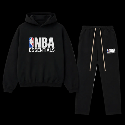 NBA Essentials Black Tracksuit