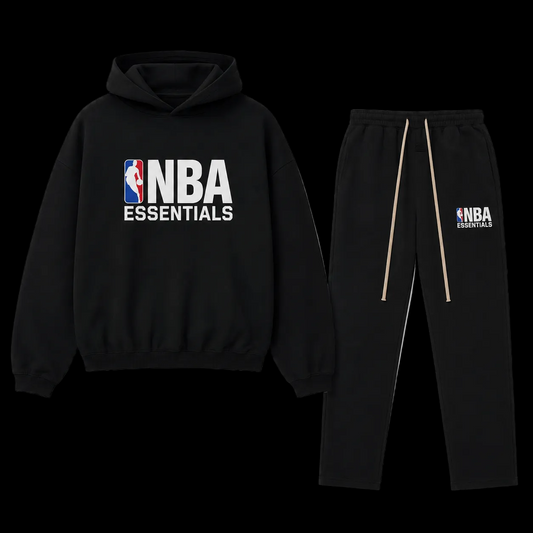 NBA Essentials Black Tracksuit