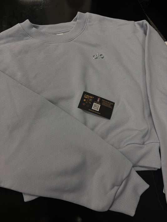 Alo Cropped Accolade Crewneck