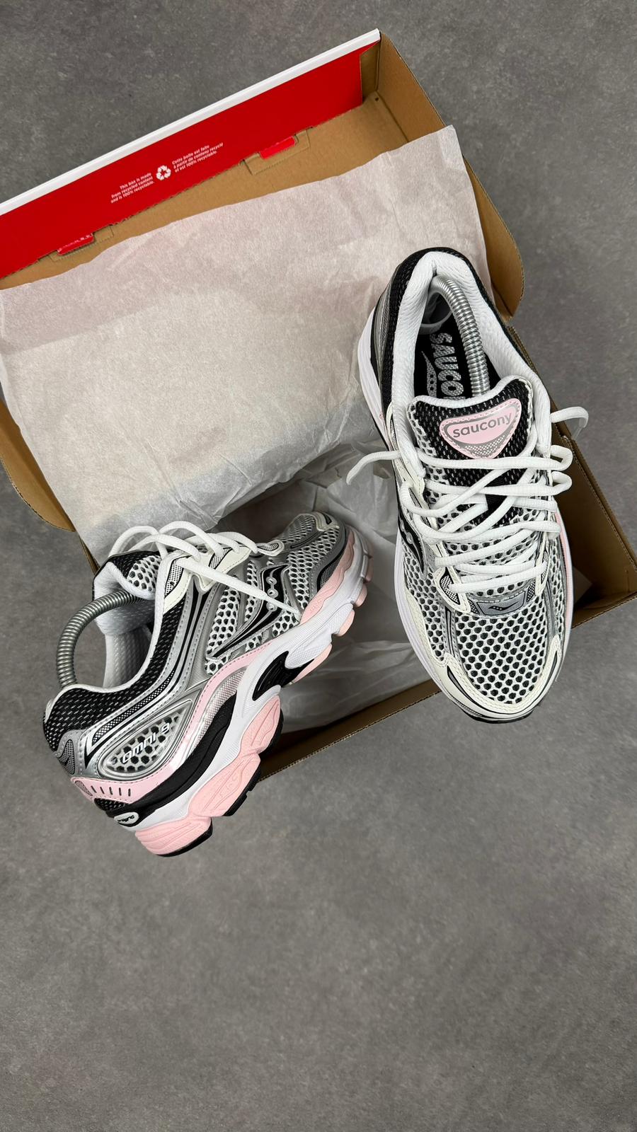 SAUCONY OMNI 9 PINK SILVER