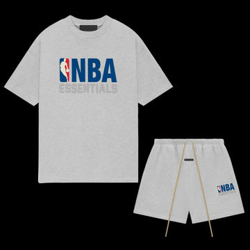 NBA Essentials Grey Short set