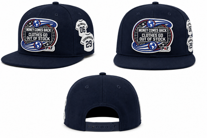 PRE ORDER - The Embassy Navy Fitted Cap