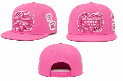 PRE ORDER - The Embassy Pink Slip Fitted Cap