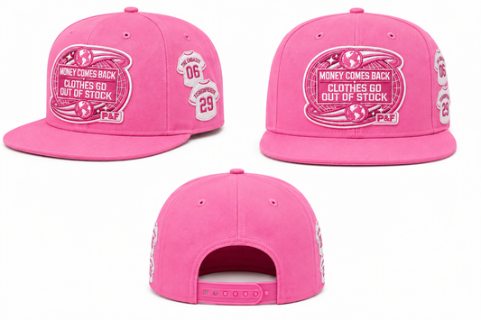 PRE ORDER - The Embassy Pink Slip Fitted Cap