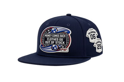 PRE ORDER - The Embassy Navy Fitted Cap